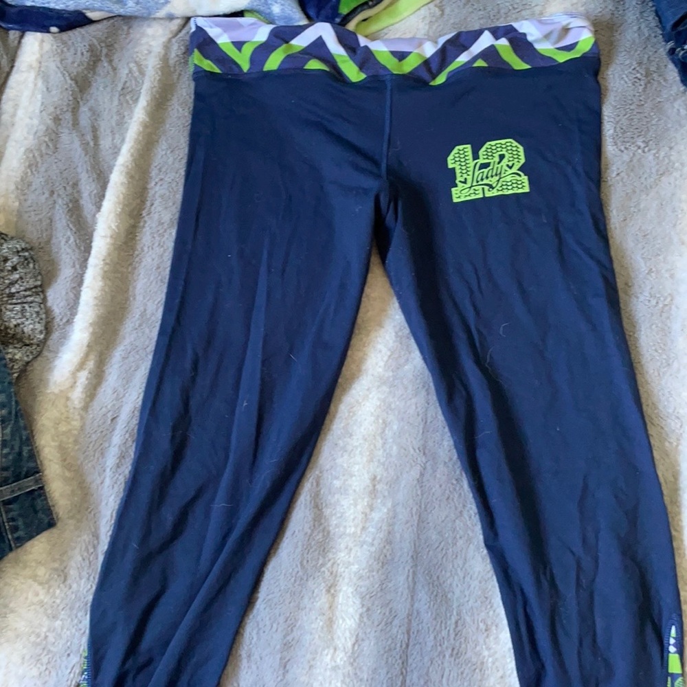 Women 3x Seahawk leggings